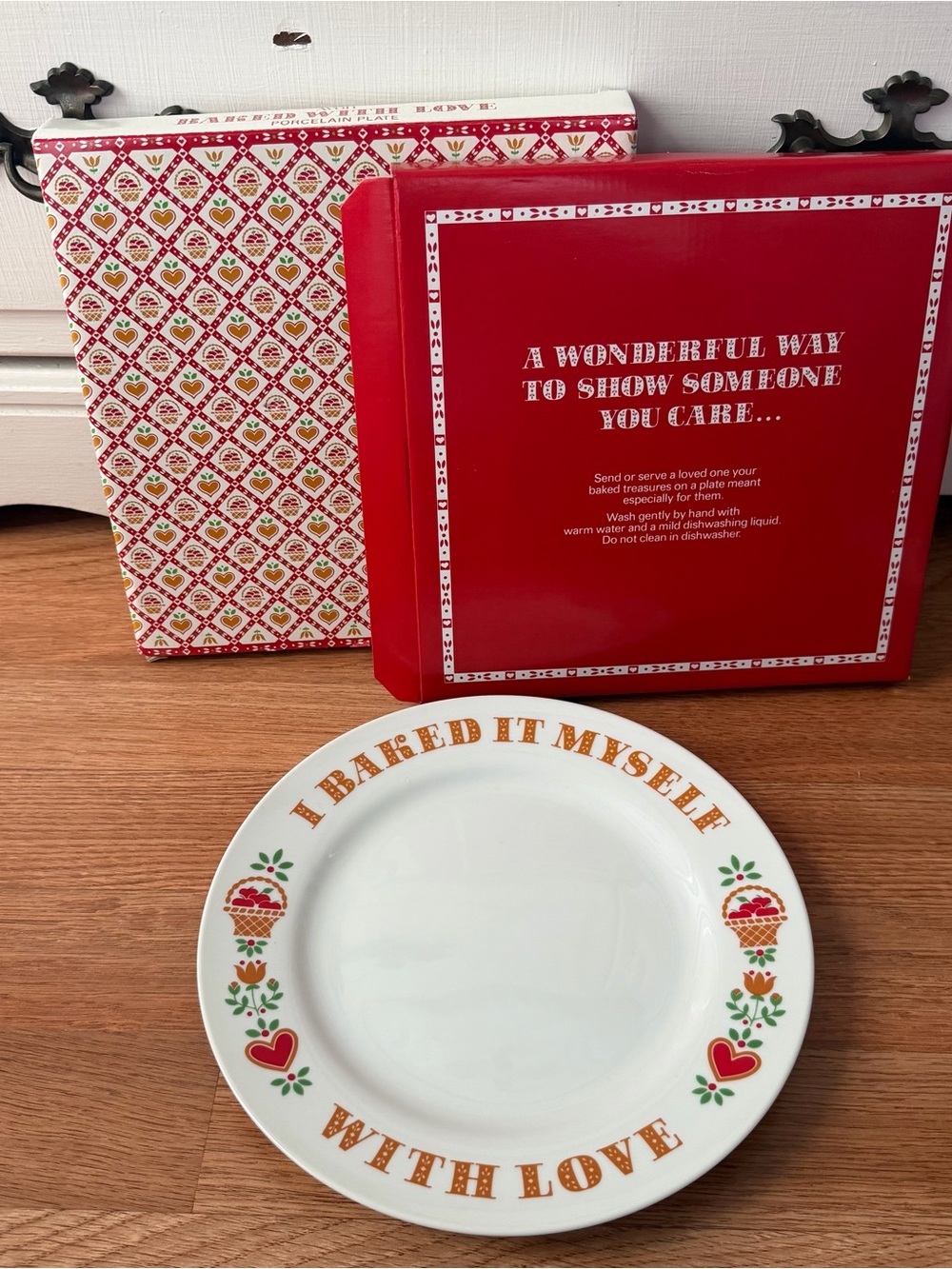 Avon Baked with Love 1982 Plate